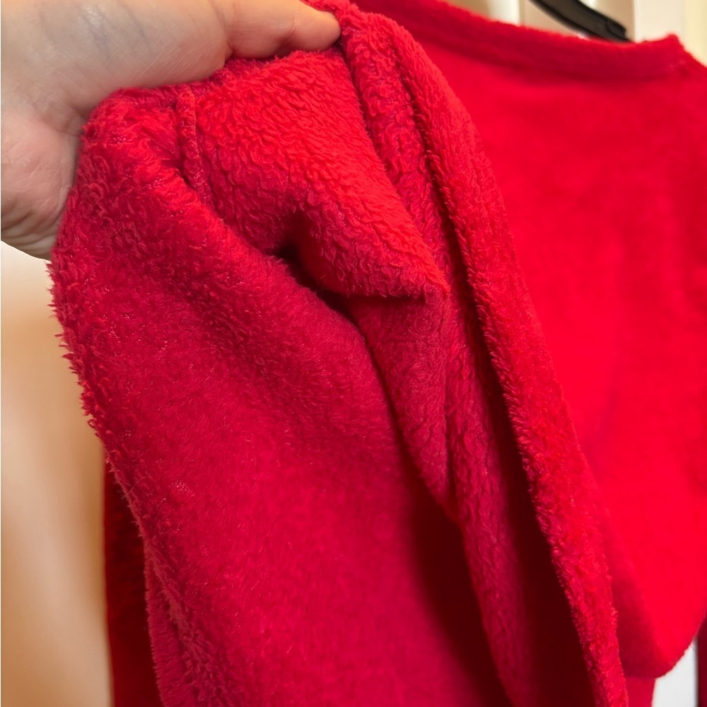 Hello Kitty Red Fleece Sweater - Picture 7 of 10